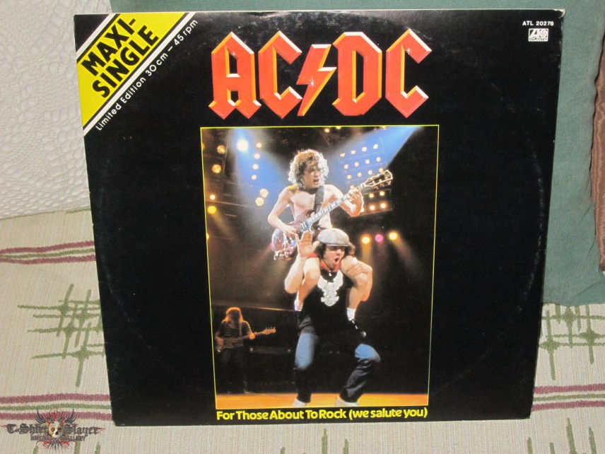 AC/DC - For Those About To Rock  - Maxi Single