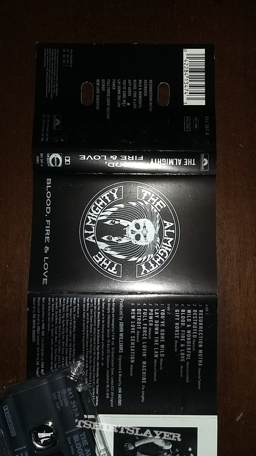 The Almighty - Blood, Fire &amp; Love