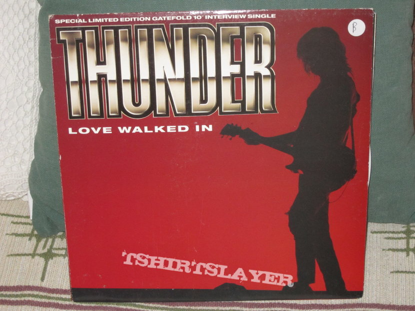 Thunder - Love Walked In / White vinyl 10&quot;