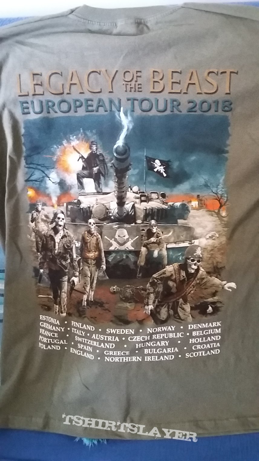 Iron Maiden - Legacy Of The Beast European Tour 2018