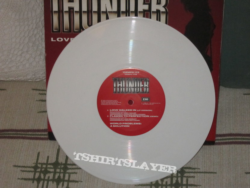 Thunder - Love Walked In / White vinyl 10&quot;