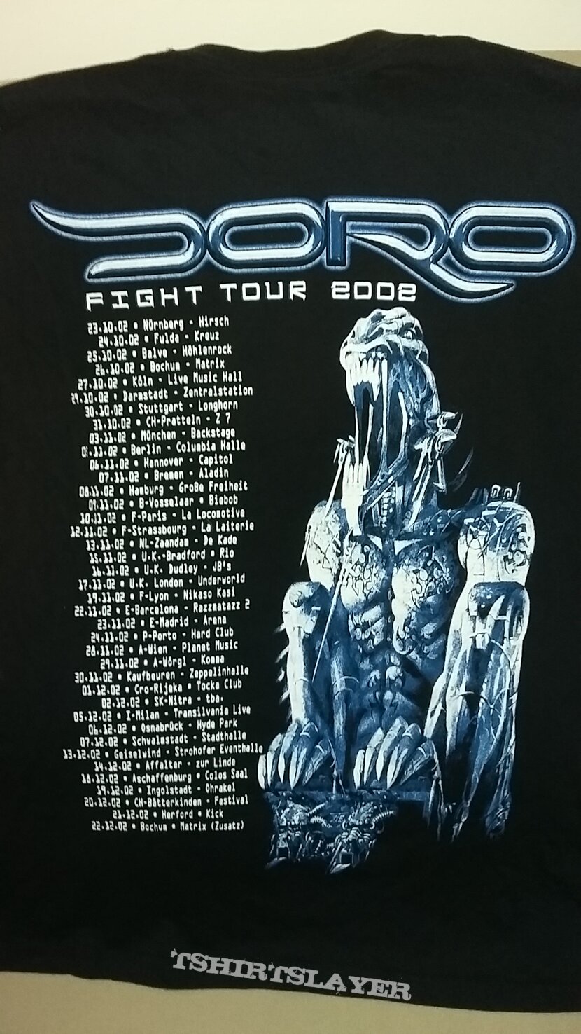 Doro - Fight Europe Tour 2002