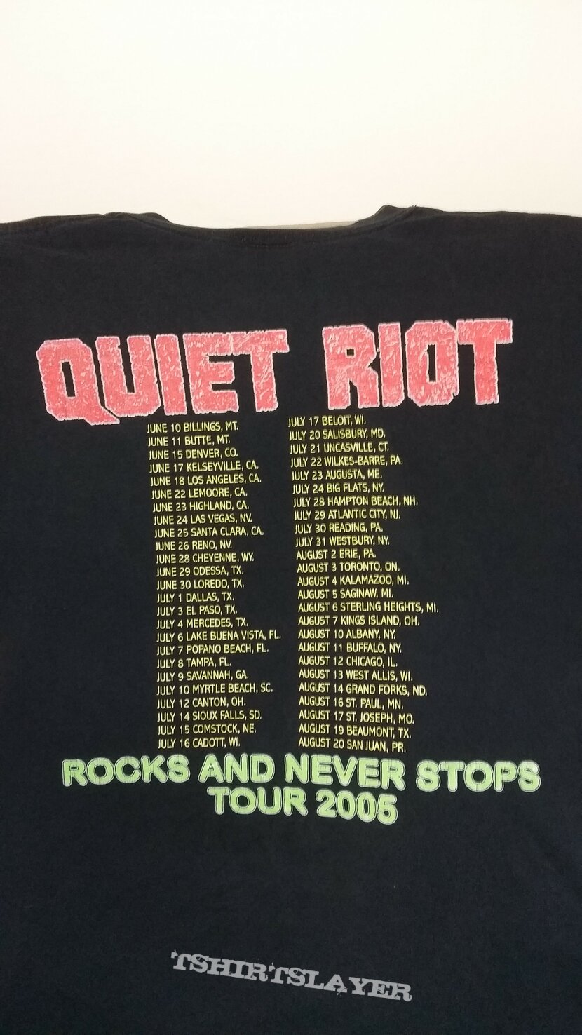 Quiet Riot - Rocks and never stops U.S.A. tour 2005