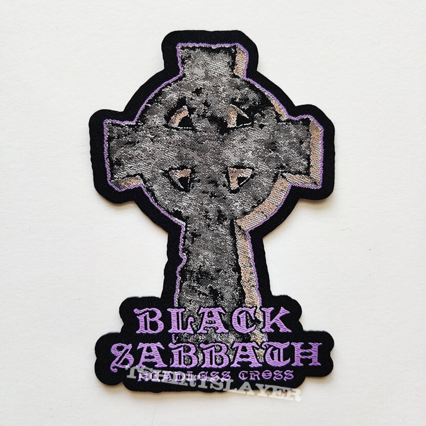 Black Sabbath, Black Sabbath - Headless Cross woven patch Patch ...