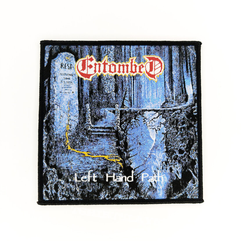 Entombed - Left Hand Path woven patch