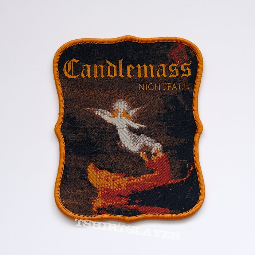 Candlemass - Nightfall woven patch