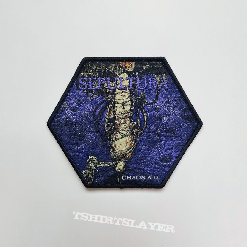 Sepultura - Chaos AD woven patch
