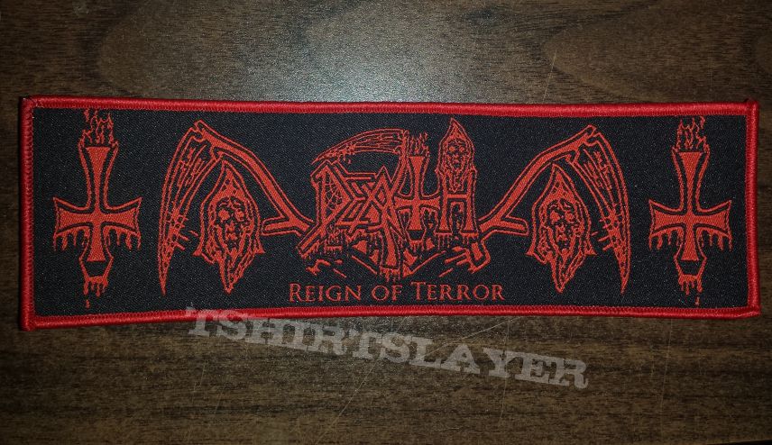 Death - Reign in Terror - Strip Patch - NOW AVAILABLE