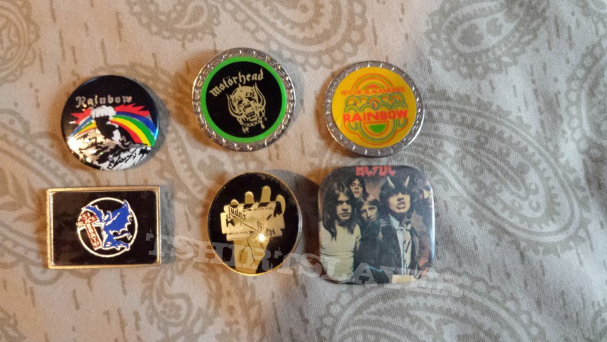 Motörhead pins/buttons