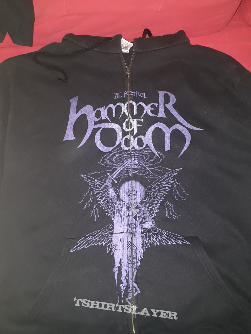While Heaven Wept Hammer of Doom 2013 zipper hoodie | TShirtSlayer TShirt  and BattleJacket Gallery