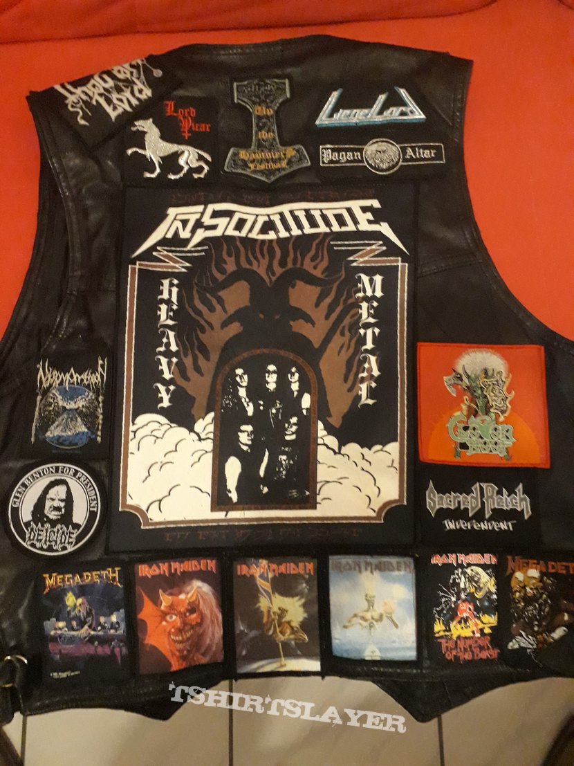 In Solitude Leather Battle vest