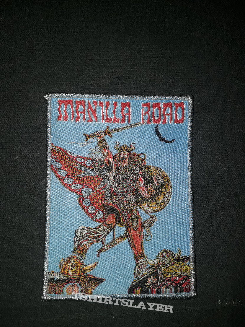 Manilla Road woven patch