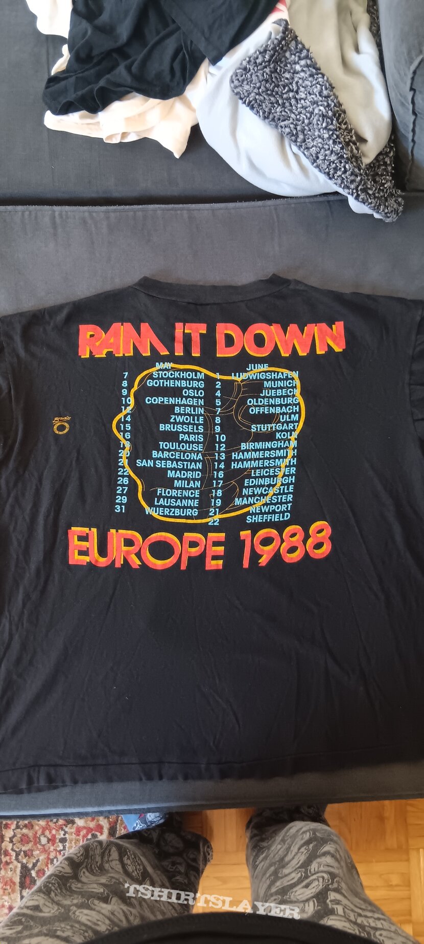 Judas Priest 1988 Tour shirt