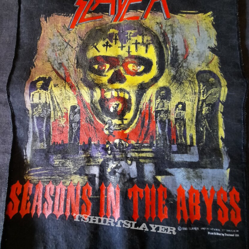 Org 1990 Slayer backpatch