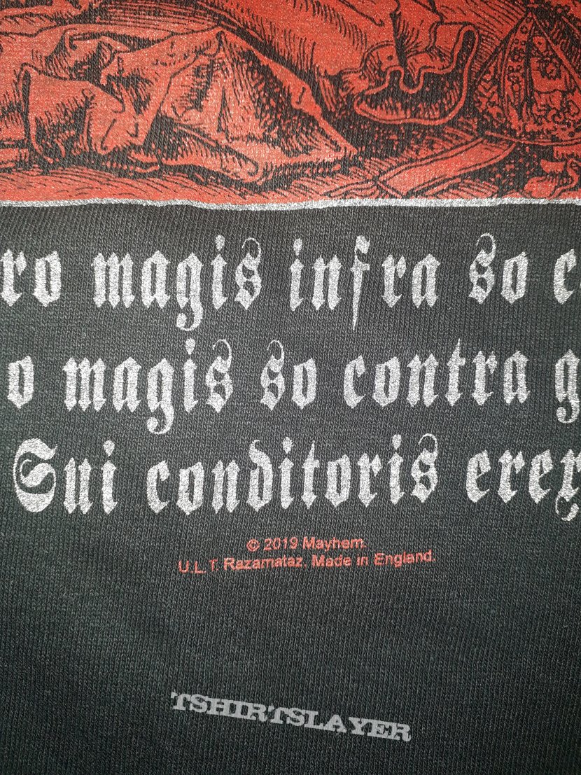 Mayhem reprint shirt