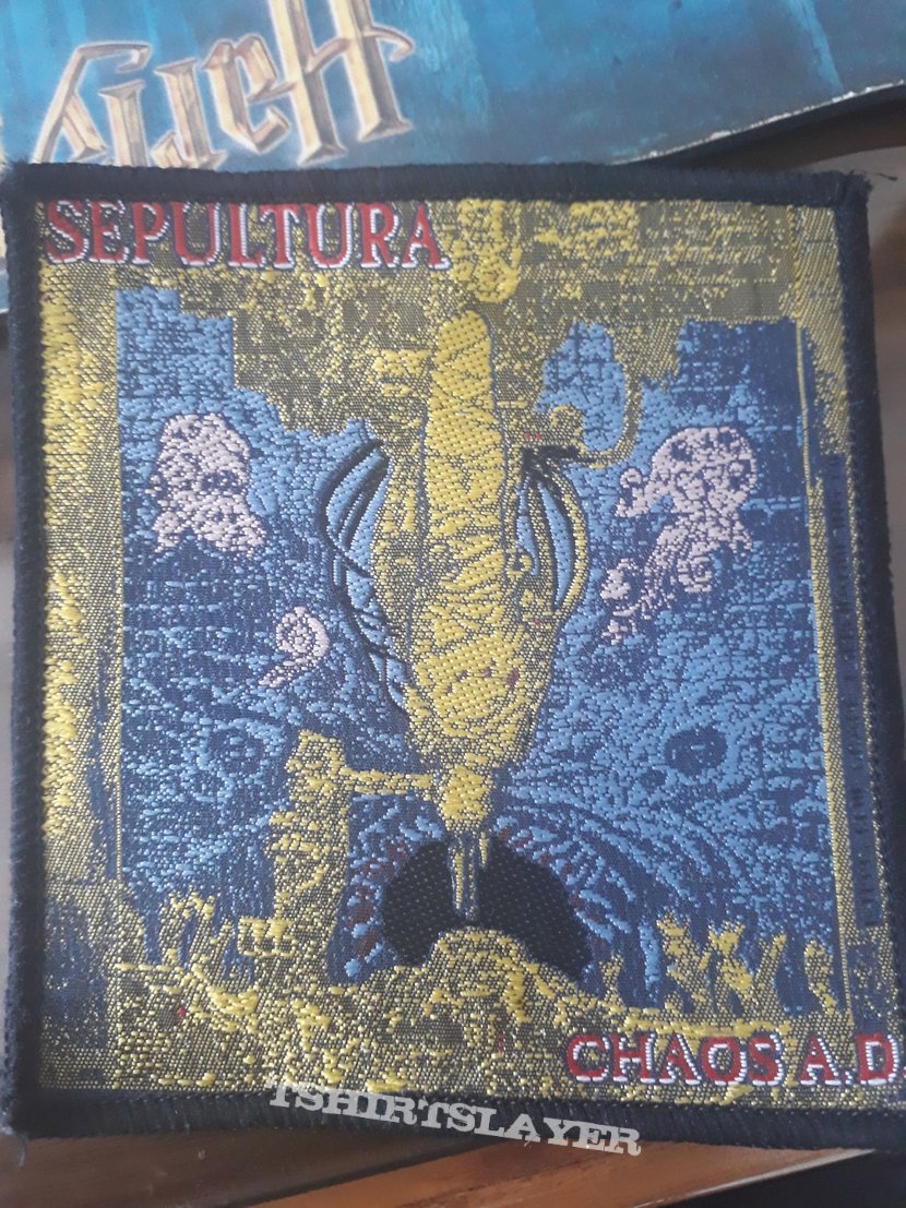 Sepultura Chaos AD woven patch