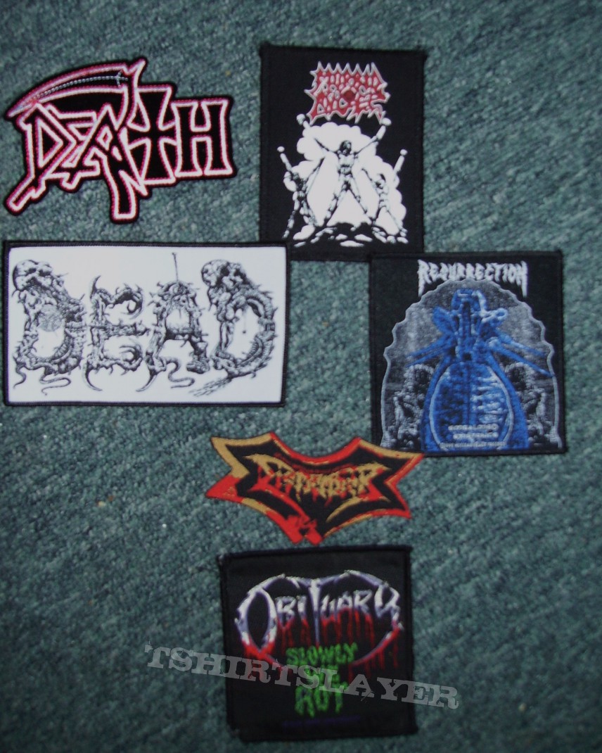 Death, Morbid Angel, Resurrection, Dead, Obituary. Dismember