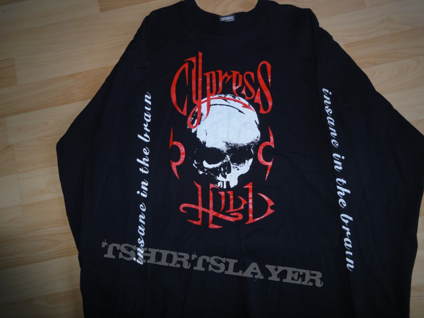 Cypress Hill - Insane In The Brain LS 1993 | TShirtSlayer TShirt and ...