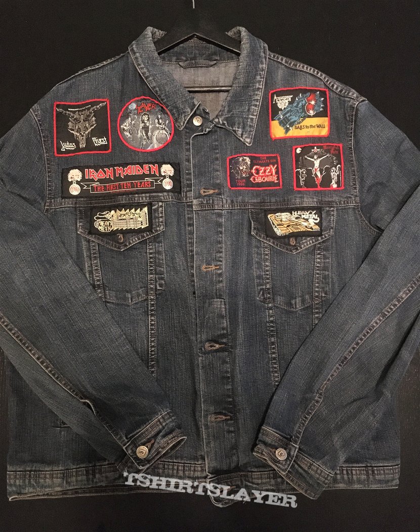 Iron Maiden Battle Jacket - Classic Patches only (Jacket nr. 1 ...
