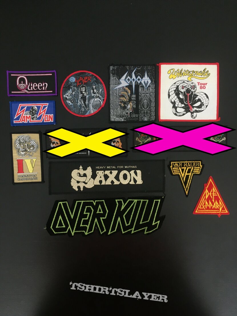 Iron Maiden Old is hip! Get hip and get some old patches!