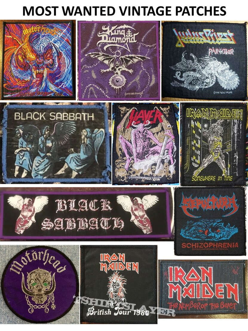 Black Sabbath Small Patches I&#039;m Hunting Down