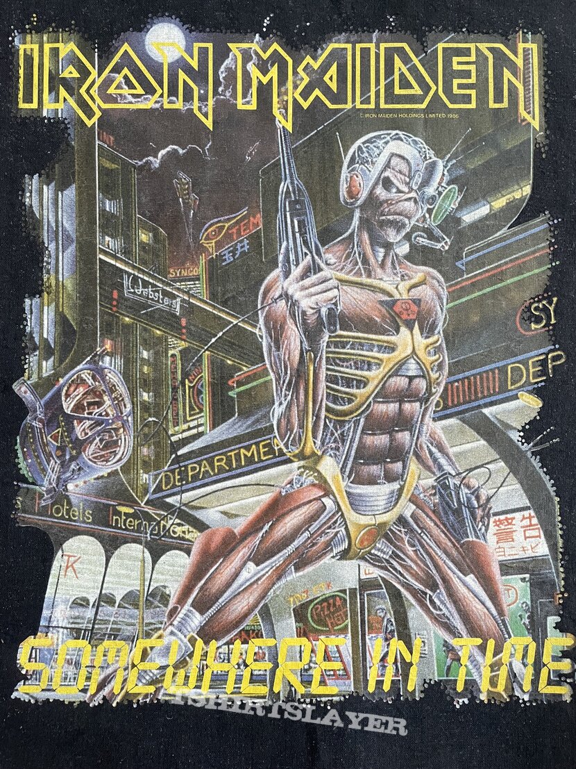 1986 IRON MAIDEN Somewhere in Time Full Album 