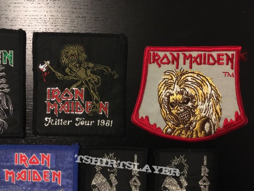 Iron Maiden - VERY Rare Vintage Patches