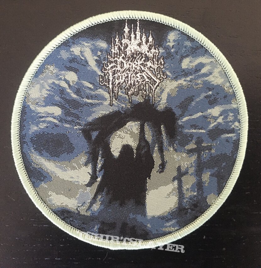 Dark Fortress - Profane Genocidal Creations patches (Silver glitter logo)