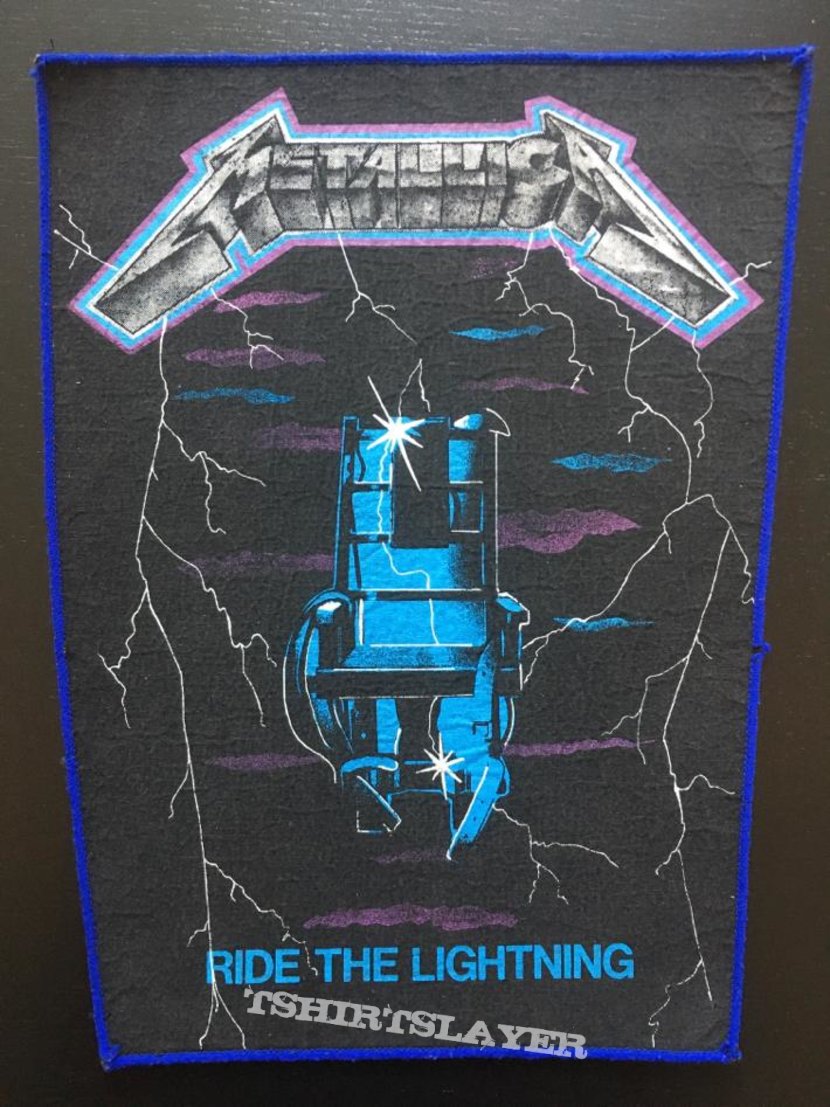 Metallica - Ride the Lightning - Back Patch