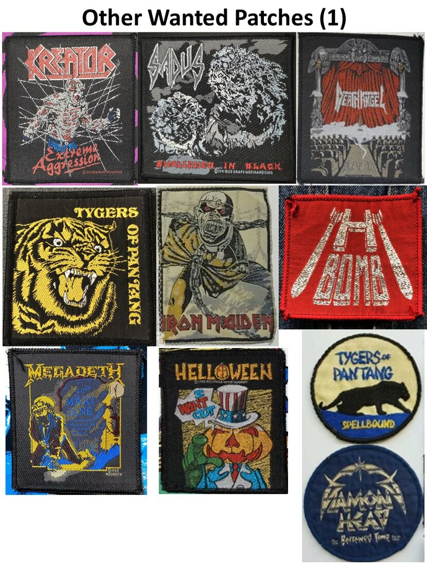 Death Wanted, Needed, Craving for ... Old and New Patches