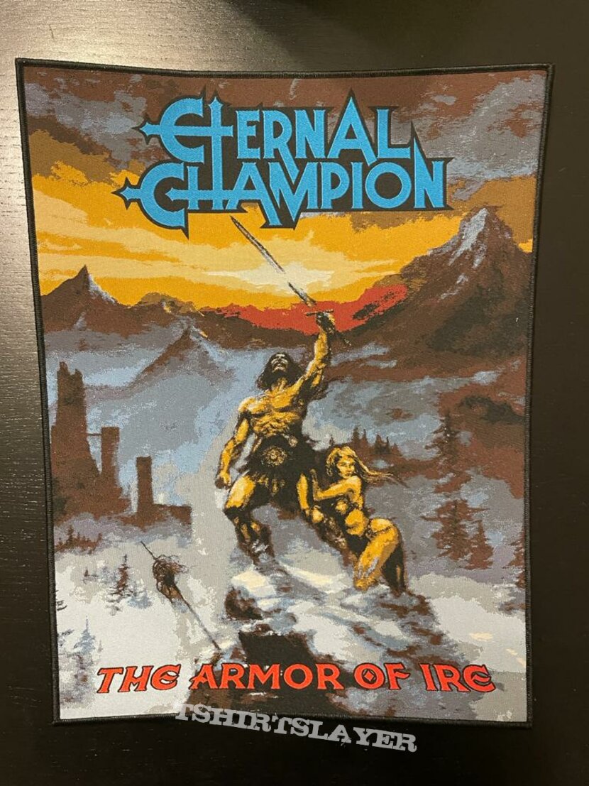 Eternal Champion - The Armor of Ire (Black Border Back Patch)