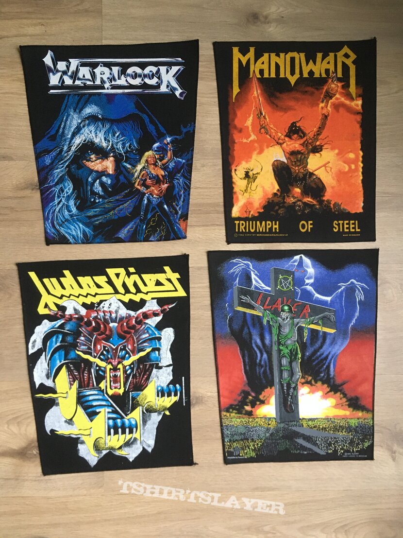 Obituary Bunch of awesome old Back patches