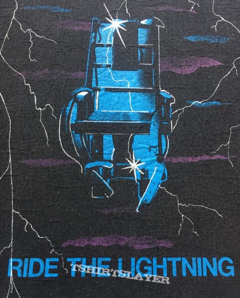 Metallica - Ride the Lightning - Back Patch