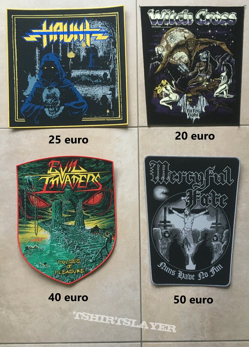 Iron Maiden Back Patch Bonanza Extravaganza