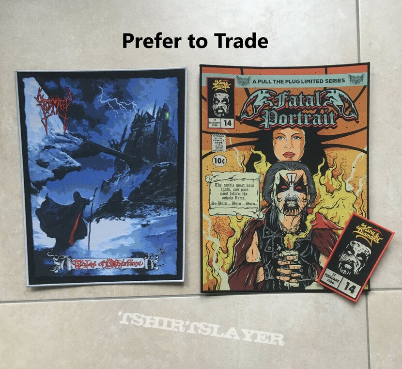 Iron Maiden Back Patch Bonanza Extravaganza