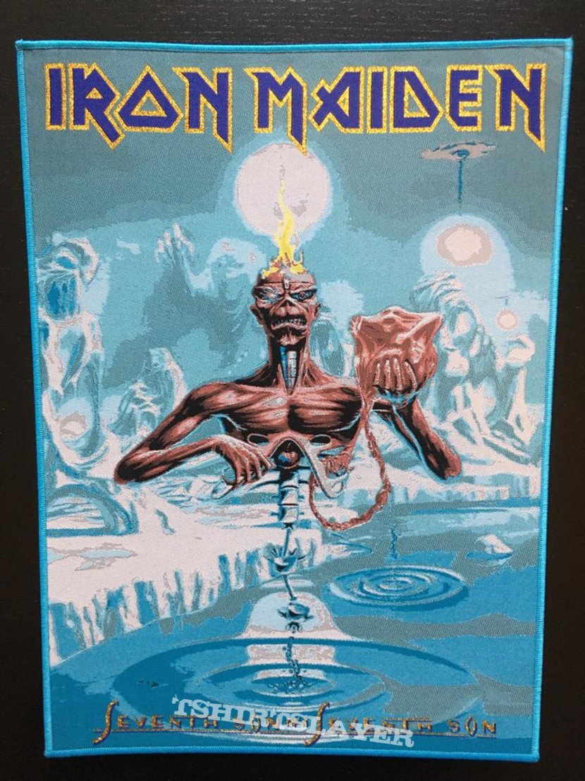Iron Maiden - Seventh Son of a Seventh Son - Back Patch (nr. 3)