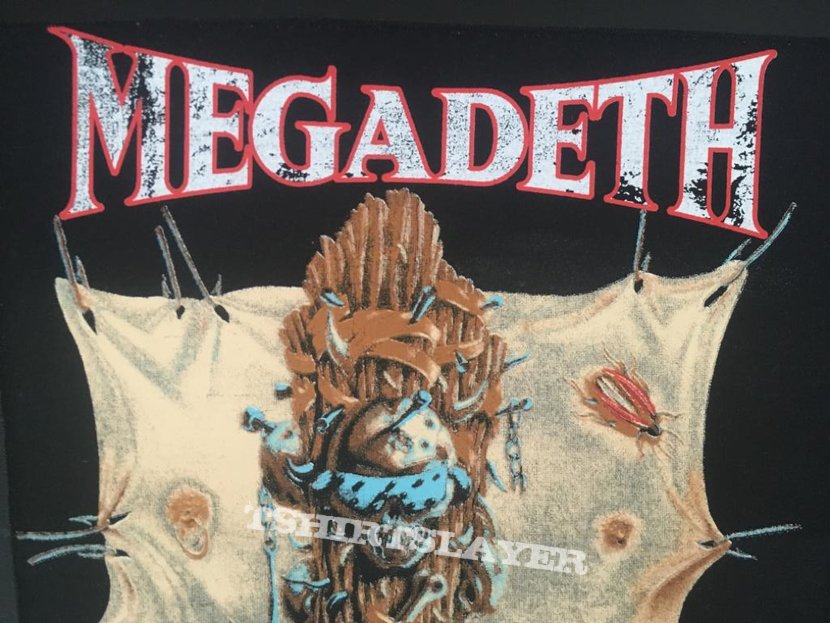 Megadeth - Youthansia Totem Pole - Back Patch 1994