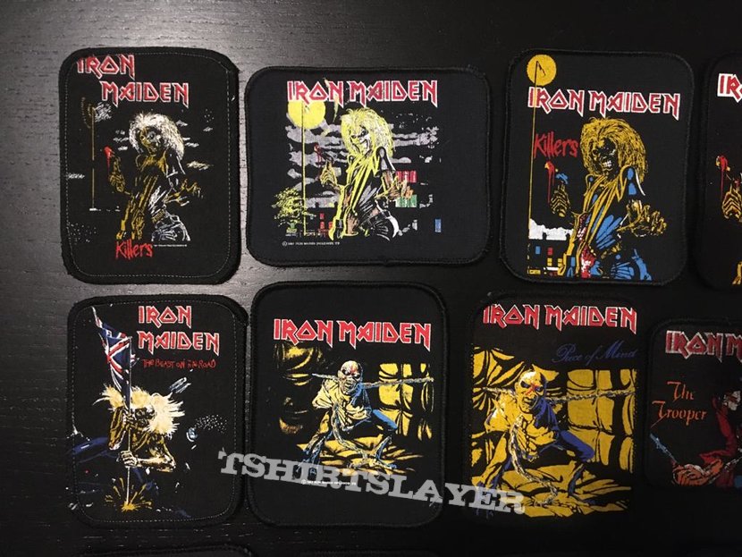 Iron Maiden - Printed Vintage Patch Collection