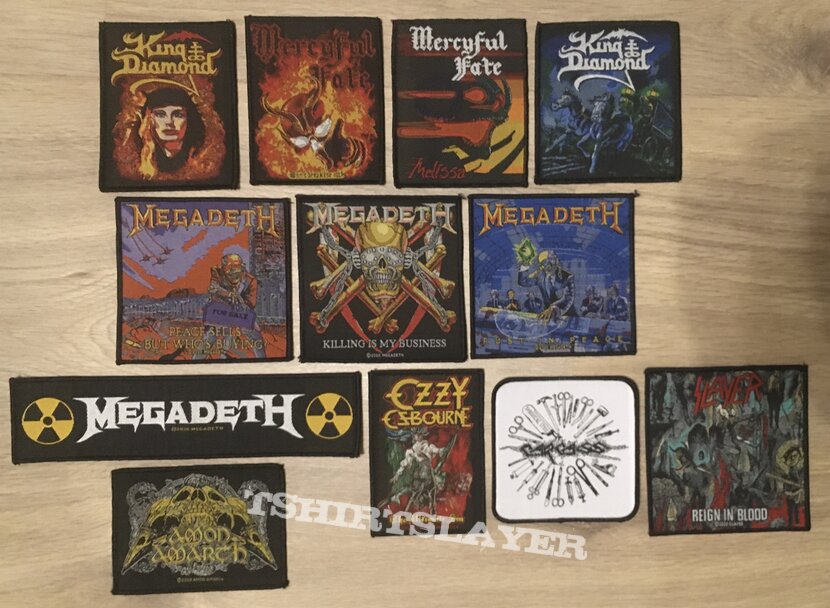 Mercyful Fate Patch and Pin Extravaganza! New, Bootleg, and Official