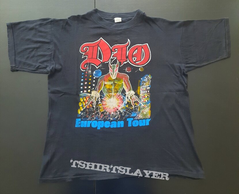 DIO Last In Line tour 84 baseball jersey