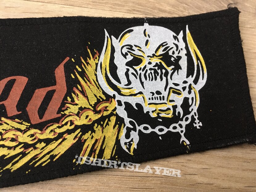 Motörhead - Chains on Fire - Patch