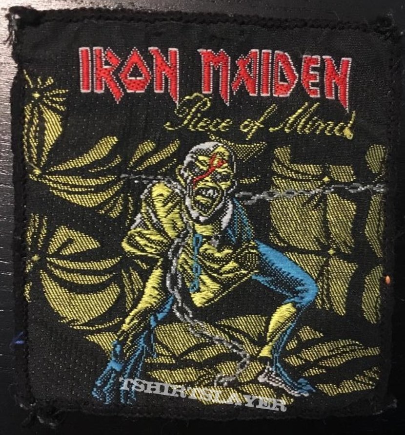 Iron Maiden - Piece of Mind - Vintage patch