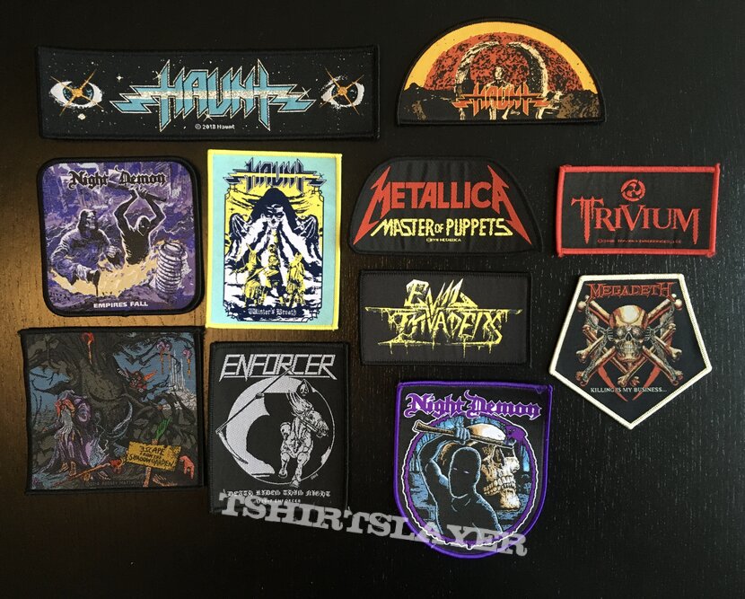 Megadeth A whole bunch of cool patches for you
