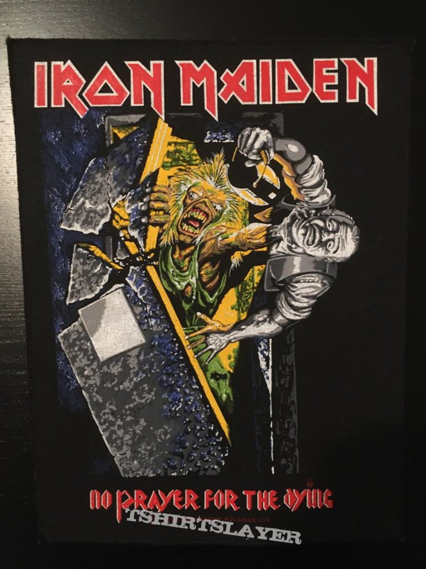 Iron Maiden - No Prayer for the Dying - Back Patch (1990)