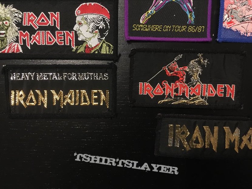 Iron Maiden - VERY Rare Vintage Patches