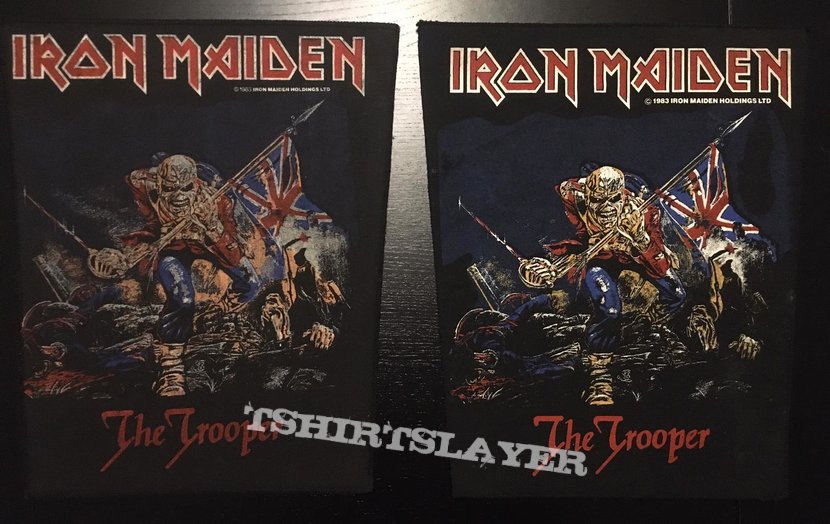 Iron Maiden - The Trooper 1983 (Version 1 - Yellow Version)
