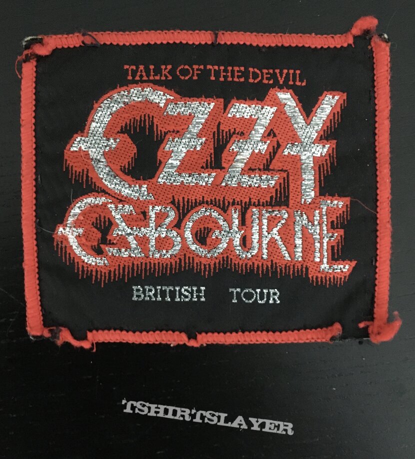 Ozzy Osbourne - Tour Patch