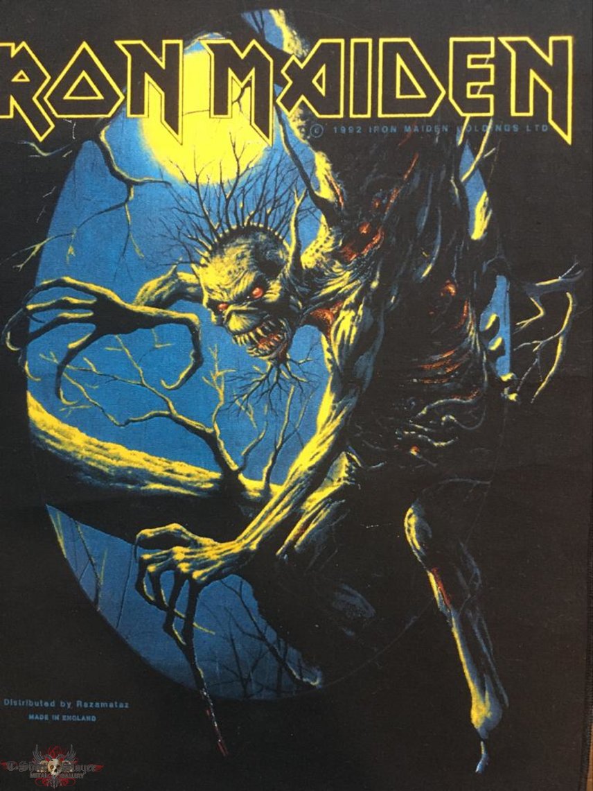 Iron Maiden - Fear of the Dark - Back Patch 1992 (Yellow Version)