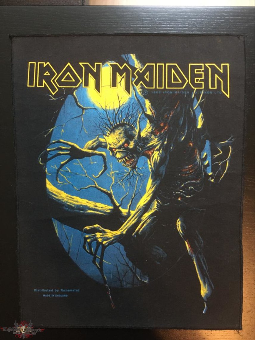 Iron Maiden - Fear of the Dark - Back Patch 1992 (Yellow Version)