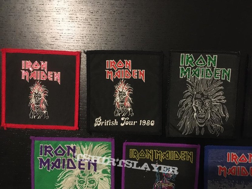 Iron Maiden - VERY Rare Vintage Patches